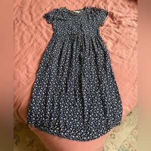 Christy Dawn Navy Blue Floral Dress
